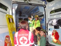 Attività Primo Soccorso con i lupetti degli scout CNGEI di Arenzano